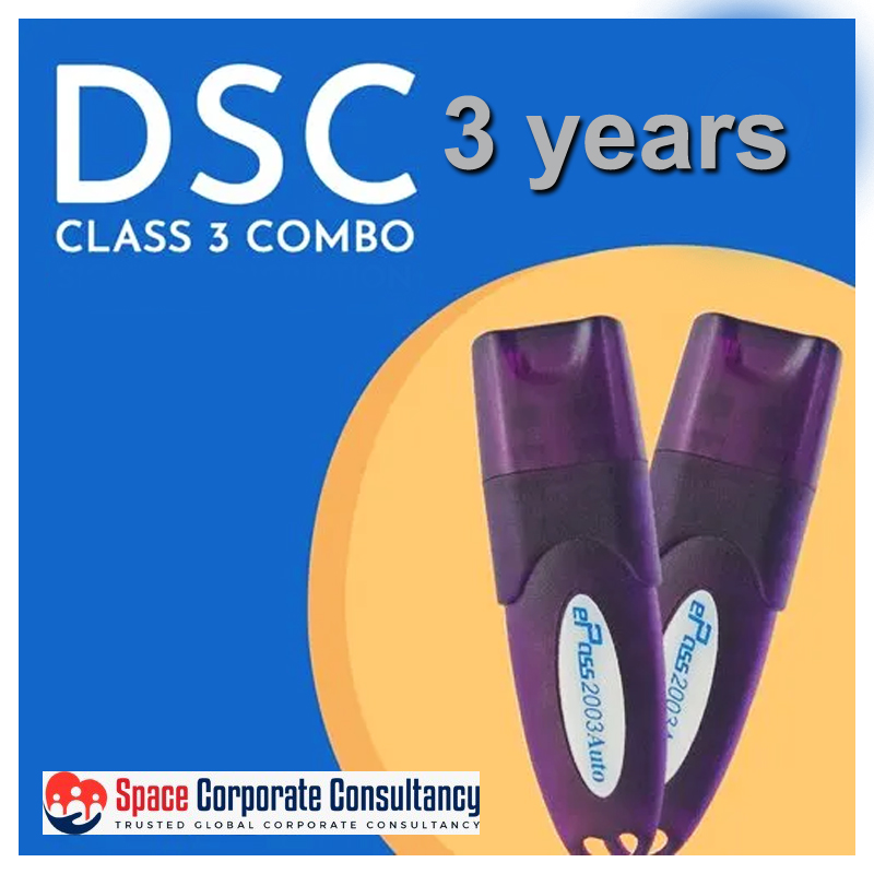 DSC CLASS 3 FOR 3 YEARS